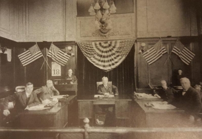 Commission Chambers - 1917